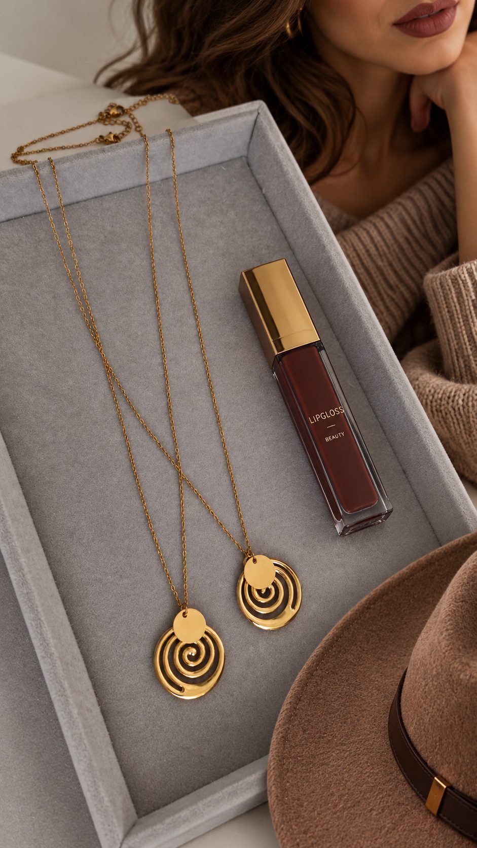 file_000000006cc081f4a9926d01bcf2a896 Κολιέ Σπείρα Gold - Image 1